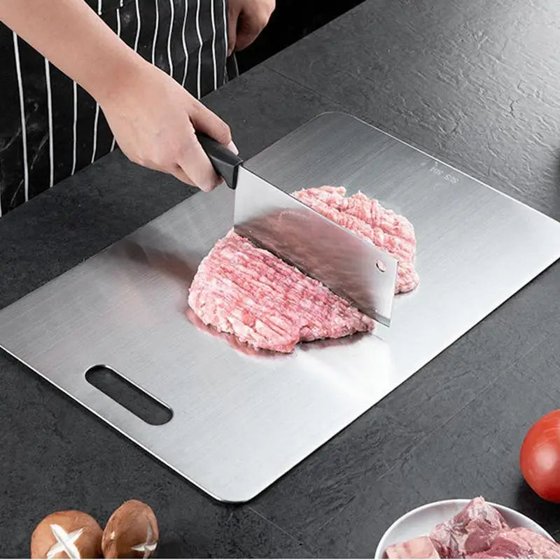 SliceMaster™ - Kitchen Titanium Cutting Board